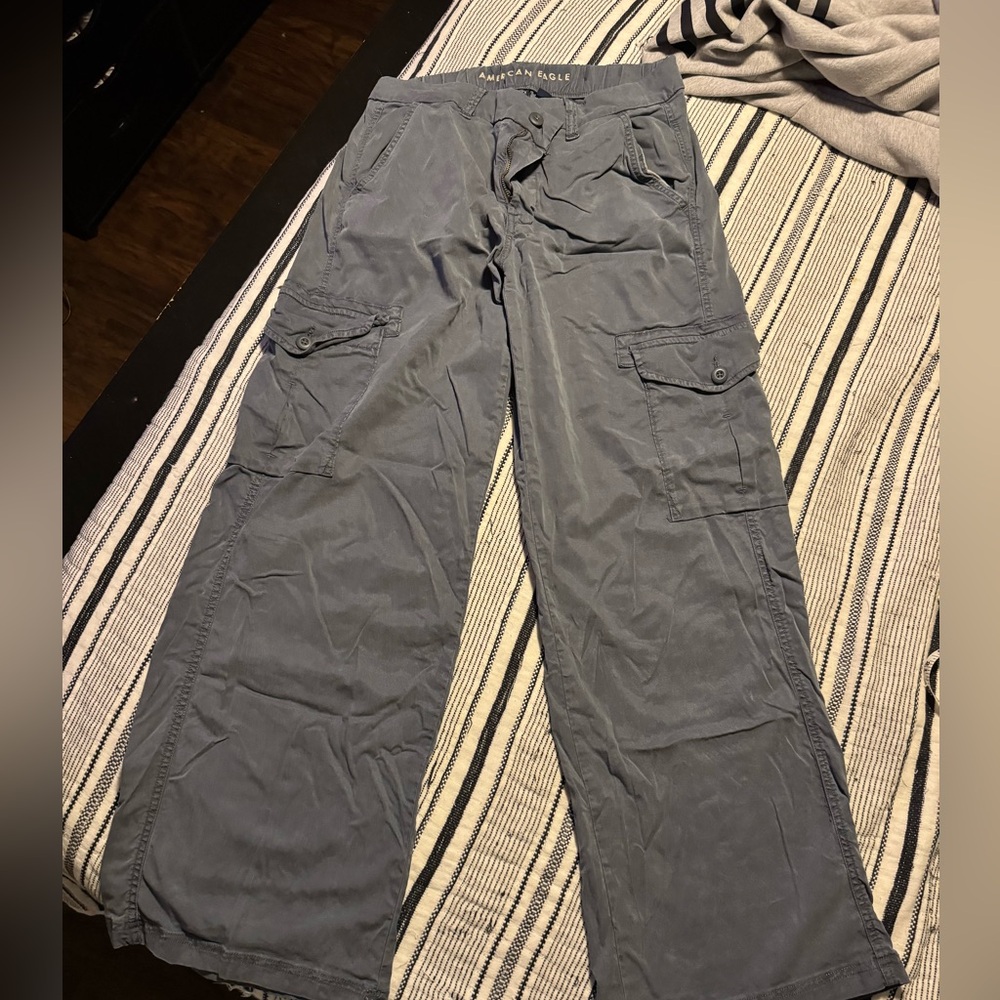 American Eagle Outfitters Slate Cargo Pants